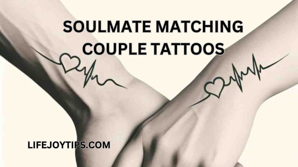 Soulmate matching couple tattoos